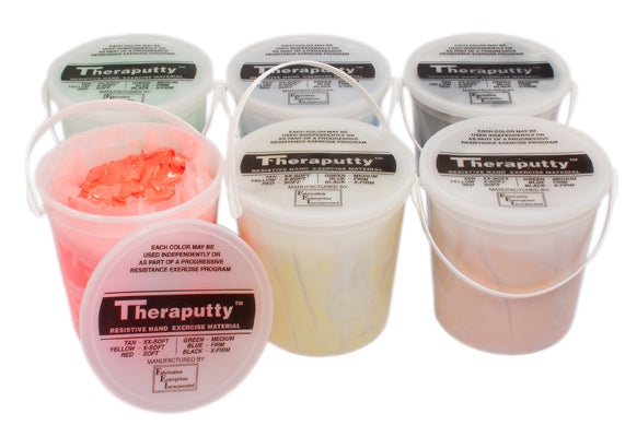 CanDo Theraputty Plus Hand Exercise Putty for Rehab, Exercise