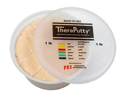CanDo Theraputty Plus Hand Exercise Putty for Rehab, Exercise