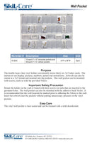 SkiL-Care Wall Pockets