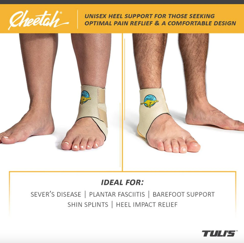 Tuli's® Cheetah® Heel Cup With Compression Sleeve
