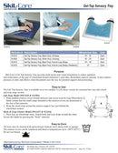 SkiL-Care Gel-Top Sensory Tray