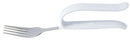 Easy Clip On Style White Grip Utensils